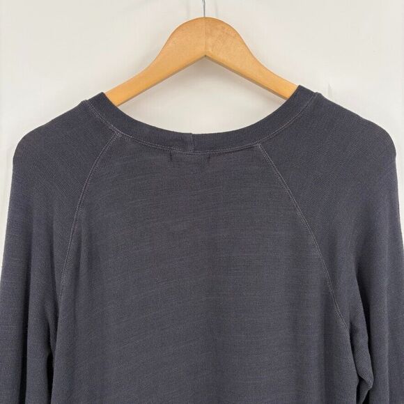 Anthropologie Monrow Smocked Raglan Sweatshirt, Medium, Loungewear Comfort USA - Picture 7 of 11
